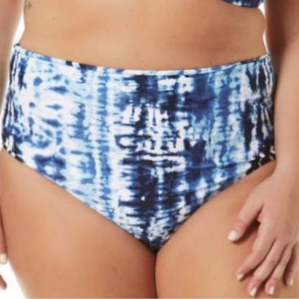 NWT Time and Tru tie dye 1X swimsuit bottom‎